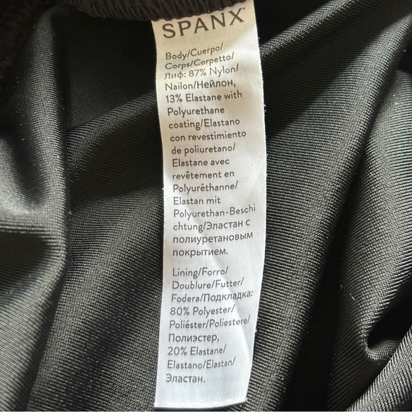 SPANX Faux Leather High Rise Leggings - Picture 7 of 9